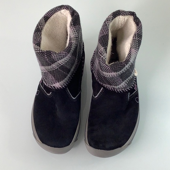 Timberland Smartwool Insulated Fold Over Button booties & pull over boot SZ 6.5M - Picture 9 of 16